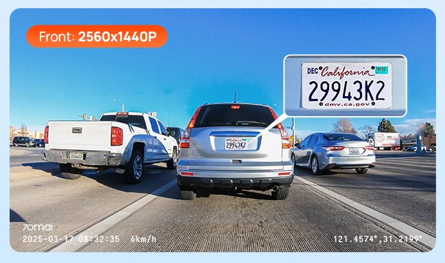 70mai dash cam a410 palubní kamera kvalita evtech_cz